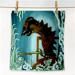 Lukisan Wayang Kulit Face Towel