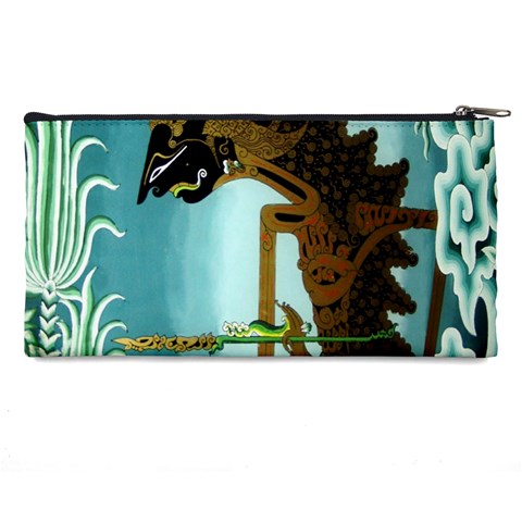 Lukisan Wayang Kulit Pencil Case from ArtsNow.com Back