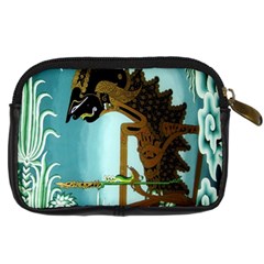 Lukisan Wayang Kulit Digital Camera Leather Case from ArtsNow.com Back
