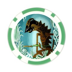 Lukisan Wayang Kulit Poker Chip Card Guard (10 pack) from ArtsNow.com Back