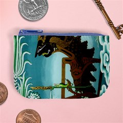 Lukisan Wayang Kulit Mini Coin Purse from ArtsNow.com Front