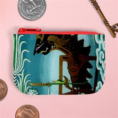 Lukisan Wayang Kulit Mini Coin Purse from ArtsNow.com Front