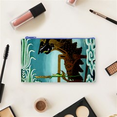 Lukisan Wayang Kulit Cosmetic Bag (Small) from ArtsNow.com Front