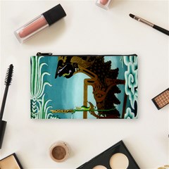 Lukisan Wayang Kulit Cosmetic Bag (Small) from ArtsNow.com Front