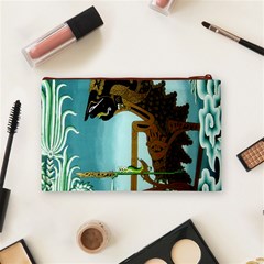 Lukisan Wayang Kulit Cosmetic Bag (Medium) from ArtsNow.com Back
