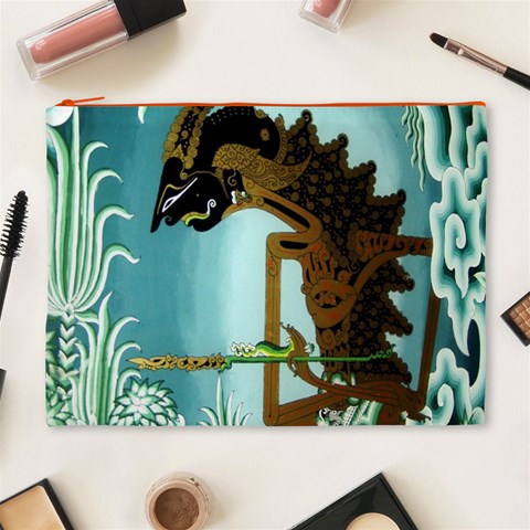 Lukisan Wayang Kulit Cosmetic Bag (XL) from ArtsNow.com Front