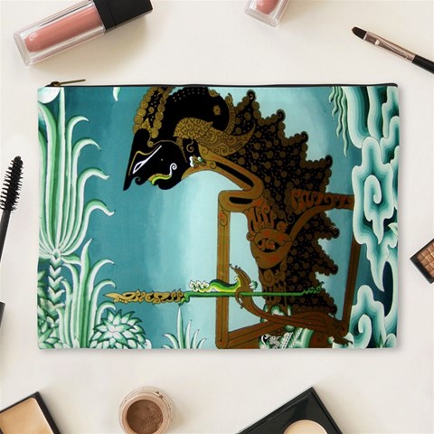 Lukisan Wayang Kulit Cosmetic Bag (XL) from ArtsNow.com Front