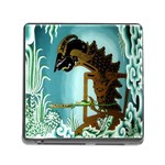 Lukisan Wayang Kulit Memory Card Reader (Square)