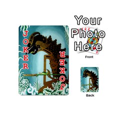 Lukisan Wayang Kulit Playing Cards 54 (Mini) from ArtsNow.com Front - Joker2