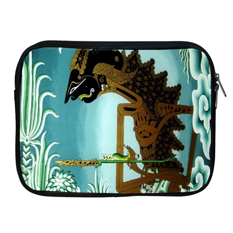 Lukisan Wayang Kulit Apple iPad 2/3/4 Zipper Case from ArtsNow.com Front