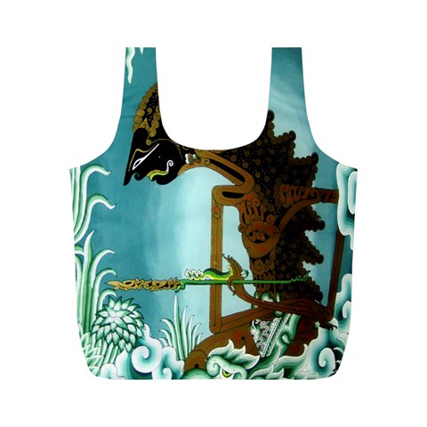 Lukisan Wayang Kulit Full Print Recycle Bag (M) from ArtsNow.com Front