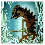 Lukisan Wayang Kulit Large Satin Scarf (Square)