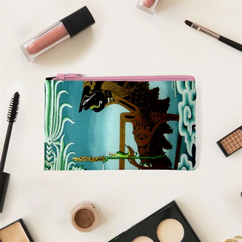 Lukisan Wayang Kulit Cosmetic Bag (XS) from ArtsNow.com Front