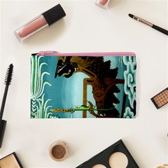 Lukisan Wayang Kulit Cosmetic Bag (XS) from ArtsNow.com Front
