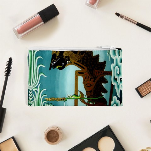 Lukisan Wayang Kulit Cosmetic Bag (XS) from ArtsNow.com Back
