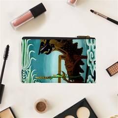 Lukisan Wayang Kulit Cosmetic Bag (XS) from ArtsNow.com Back