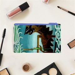 Lukisan Wayang Kulit Cosmetic Bag (XS) from ArtsNow.com Back