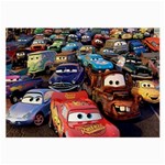 Rali Car,mc Queen Large Glasses Cloth (2 Sides)