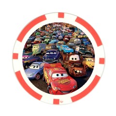 Rali Car,mc Queen Poker Chip Card Guard (10 pack) from ArtsNow.com Front
