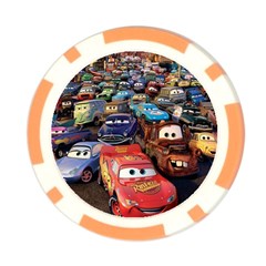 Rali Car,mc Queen Poker Chip Card Guard (10 pack) from ArtsNow.com Back