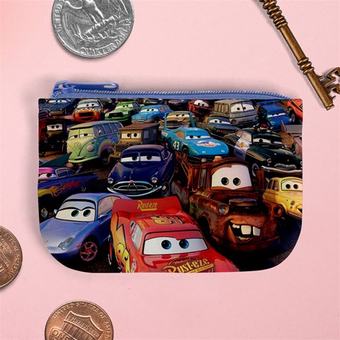 Rali Car,mc Queen Mini Coin Purse from ArtsNow.com Front