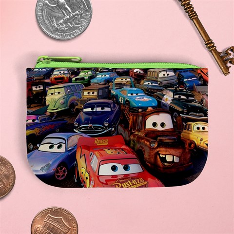 Rali Car,mc Queen Mini Coin Purse from ArtsNow.com Front
