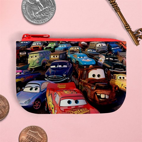 Rali Car,mc Queen Mini Coin Purse from ArtsNow.com Front