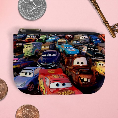 Rali Car,mc Queen Mini Coin Purse from ArtsNow.com Front