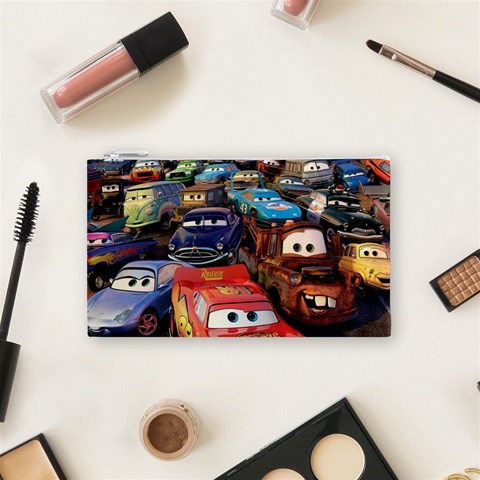 Rali Car,mc Queen Cosmetic Bag (Small) from ArtsNow.com Front