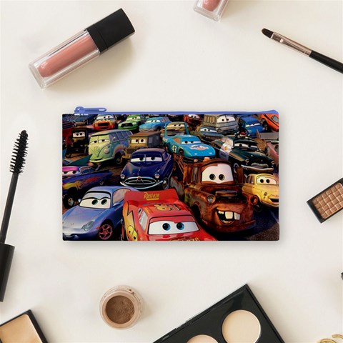 Rali Car,mc Queen Cosmetic Bag (Small) from ArtsNow.com Front