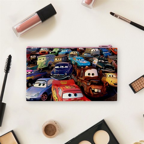 Rali Car,mc Queen Cosmetic Bag (Small) from ArtsNow.com Back