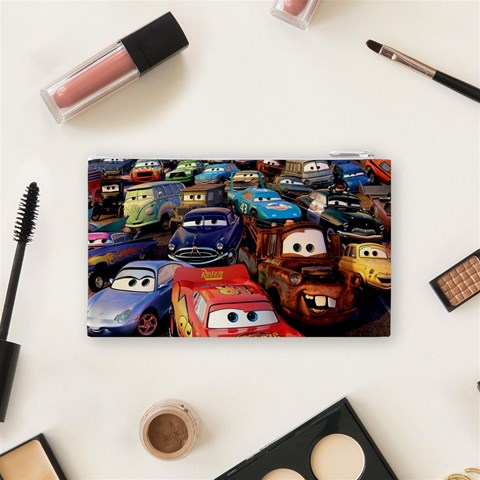 Rali Car,mc Queen Cosmetic Bag (Small) from ArtsNow.com Back