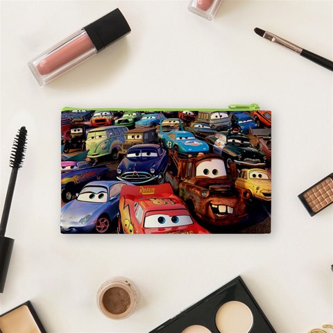 Rali Car,mc Queen Cosmetic Bag (Small) from ArtsNow.com Back
