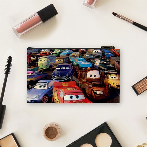Rali Car,mc Queen Cosmetic Bag (Small) from ArtsNow.com Back