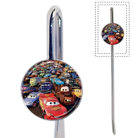 Rali Car,mc Queen Book Mark from ArtsNow.com Front