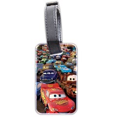 Rali Car,mc Queen Luggage Tag (two sides) from ArtsNow.com Back