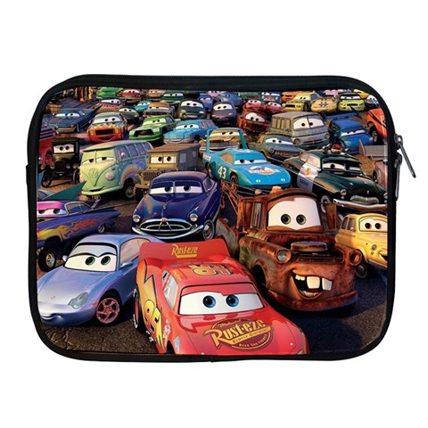 Rali Car,mc Queen Apple iPad 2/3/4 Zipper Case from ArtsNow.com Front