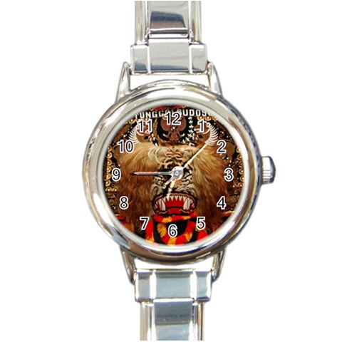 Reok Round Italian Charm Watch from ArtsNow.com Front