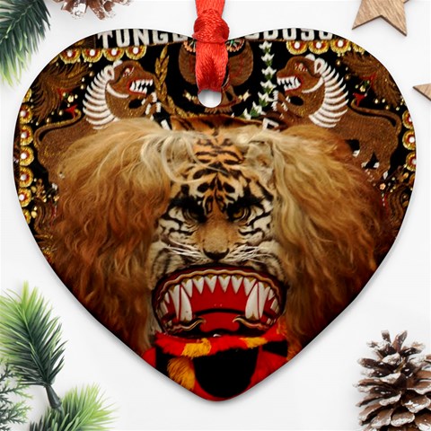 Reok Ornament (Heart) from ArtsNow.com Front