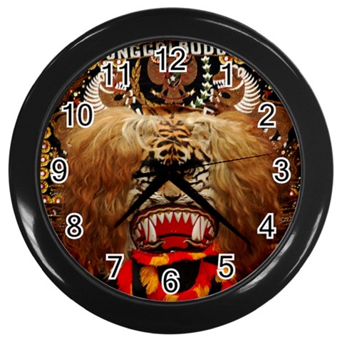 Reok Wall Clock (Black) from ArtsNow.com Front