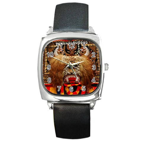 Reok Square Metal Watch from ArtsNow.com Front