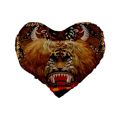 Reok Standard 16  Premium Heart Shape Cushion  from ArtsNow.com Back