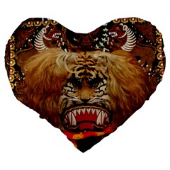 Reok Large 19  Premium Heart Shape Cushion from ArtsNow.com Back