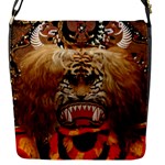Reok Flap Closure Messenger Bag (S)