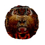 Reok Standard 15  Premium Flano Round Cushion 