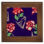 Terminator Roses Framed Tile