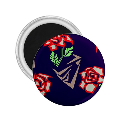 Terminator Roses 2.25  Magnet from ArtsNow.com Front
