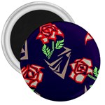 Terminator Roses 3  Magnet