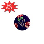 Terminator Roses 1  Mini Magnet (100 pack) 