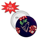 Terminator Roses 1.75  Button (10 pack) 